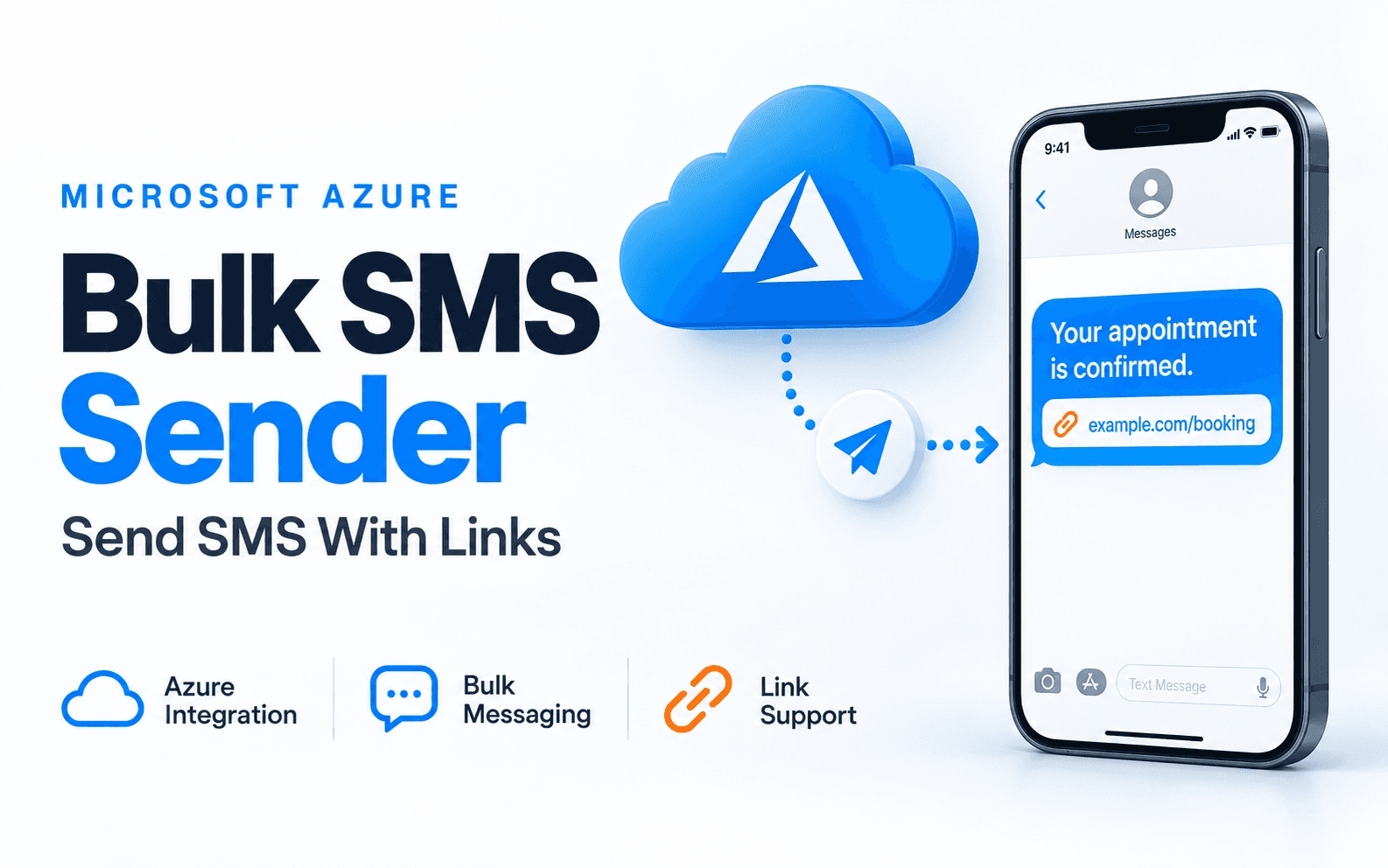 Software preview: Azure Bulk SMS Sender | Send Bulk SMS with Link via Microsoft Azure Communication Services